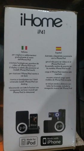 IHome Reson8 iPhone iPod Sveglia - Foto 2 di 6