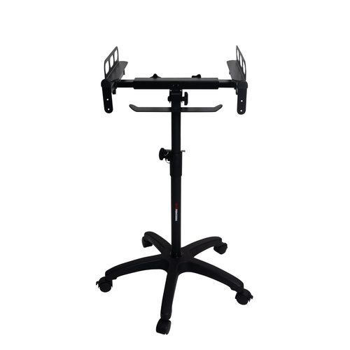 Gator Frameworks Height and Angled Adjustable Wheeled Mixer Stand with Casters - Picture 7 of 7