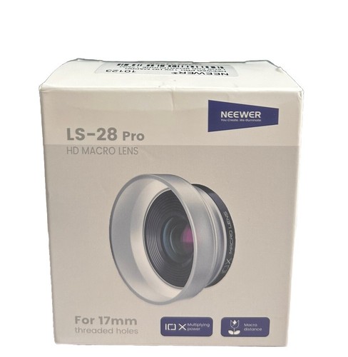 Neewer LS-28 Pro 10X HD Macro Lens For Smartphone 17mm/ Brand New - Picture 4 of 5