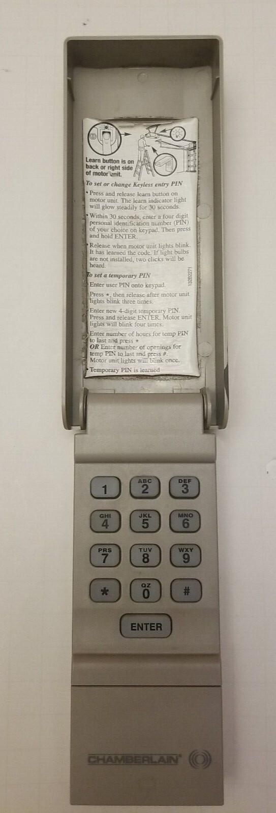 Chamberlain Garage Door Opener Keypad Blinking Dandk Organizer
