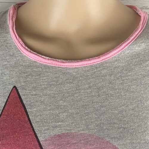 Stupid Factory Schlafshirt Junior Large grau rosa To Gnome Me Is To Love Me - Bild 2 von 12