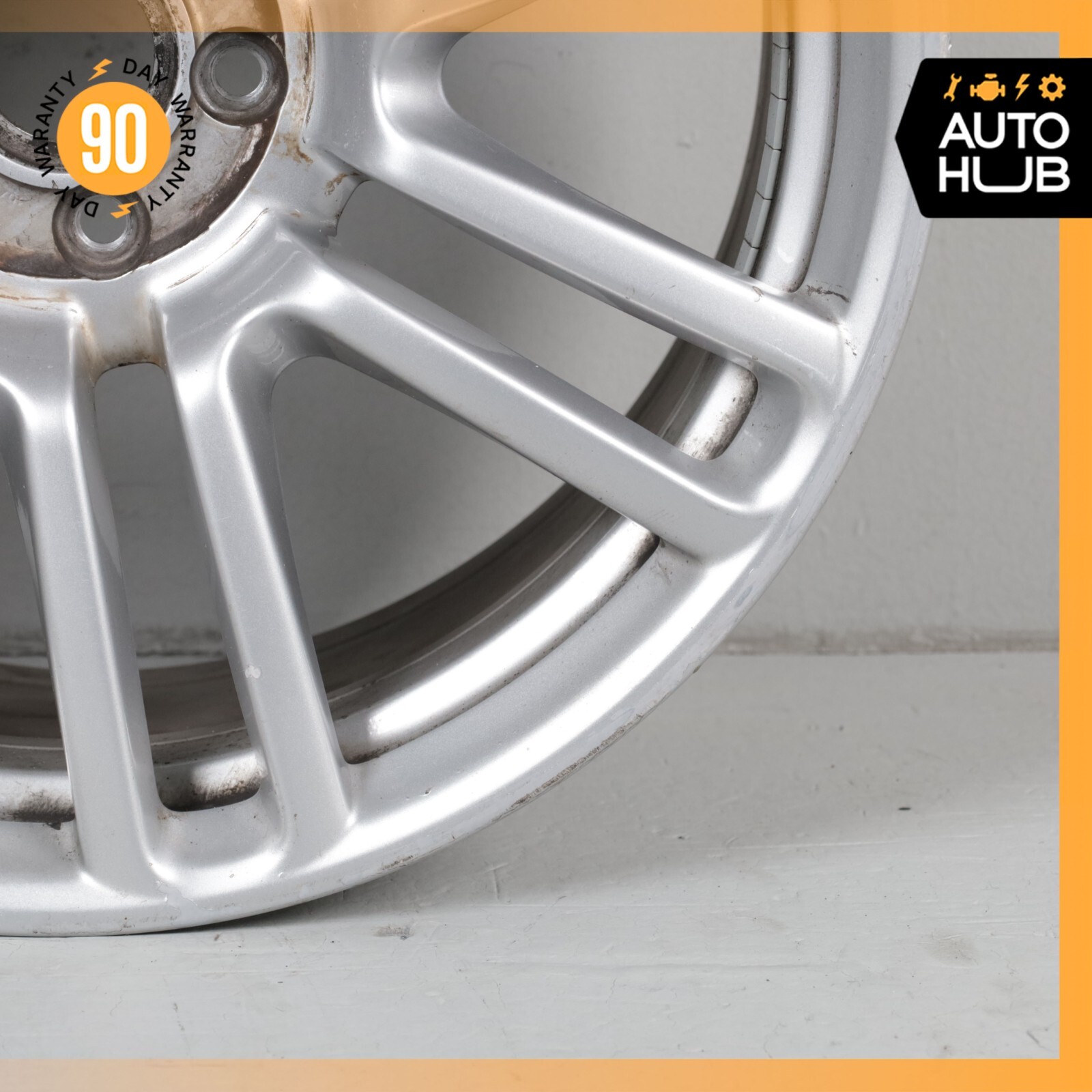 Bentley Continental GT Flying Spur 9 x 20 20" Wheel Rim Silver 3W0601025AB OEM