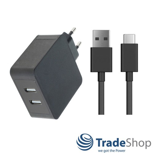 USB 3.1 Typ-C Netzteil Ladegerät 2,4A für Huawei Nova 2 Plus Dual - Bild 2 von 4