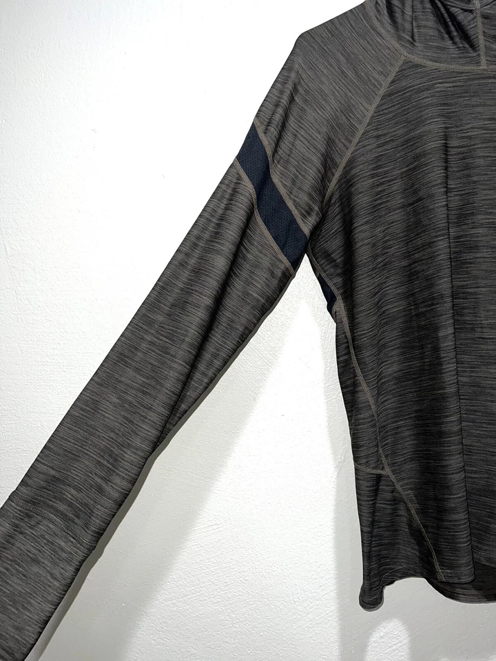 Gap Fit оливковый зеленый длинным рукавом толстовка с капюшоном Athletic Activewear пуловер женщин размер l - Изображение 4 из 4