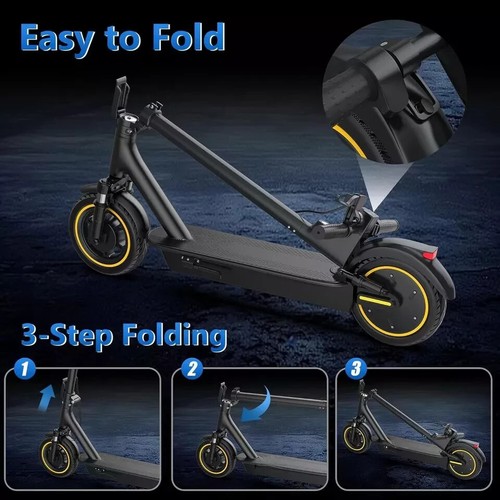 AOVOPRO ESMAX Electric Scooter 35km/h Max Speed 500W Motor Double Suspension New - Picture 7 of 9