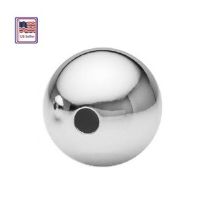 Sterling-Silver-Round-Seamless-Beads-Choose-Size-amp-QTY-1-8-2-2-5-3-4-5-6-7-8-MM