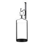Black Candle Sconces