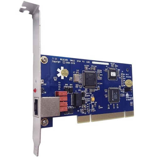Asterisk Dahd card TE110P T1 / E1 Card ISDN PRI Card FreePBX Asterisk Free PBX - 第 1/10 張圖片