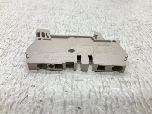 Weidmuller ZDU 2.5 Tan Din Rail Wire Terminal ZDU2.5 Lot of 8 (TSC) - Picture 4 of 5