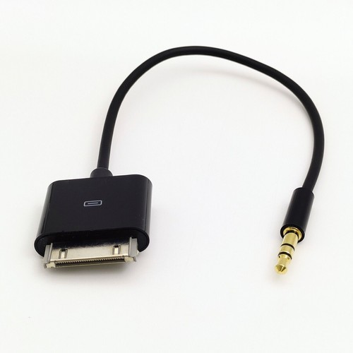 Audio Cable 20cm 30PIN Dock Connector to AUX For iPod iPad/iPhone 2 3 4 3.5mm - Photo 5 sur 8
