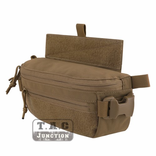 Tactical 3 in 1 Drop Hanger Pouch Fanny Pack for Vest JPC CPC LBT K19 - Picture 35 of 54