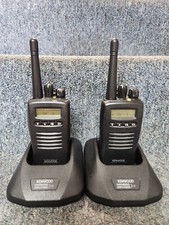 Set of 2 Kenwood TK-3140 TK3140 UHF Radios 450-490 GOOD w accys buy 1 - 9 sets