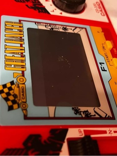 Vintage Casio Car Racing Game CG-320 Great Racer Working Rare - Picture 7 of 13