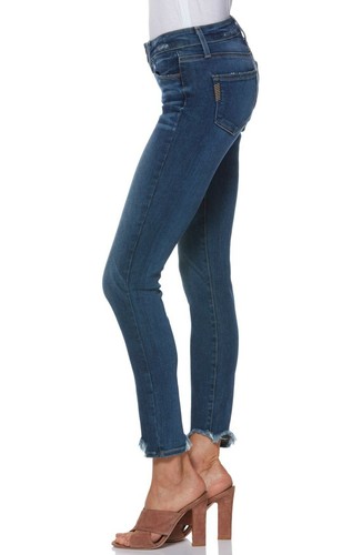 PAIGE Verdugo Ankle Skinny Jeans in India Chewed Frayed Hem Transcend Vintage 24 PAIGE Verdugo Ankle Skinny Jeans in India Chewed Frayed Hem Transcend Vintage 24