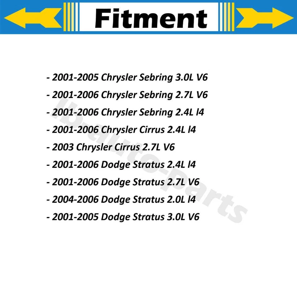 Chrysler Cirrus Sebring 2001 2002 2003 2004 2005 2006 Foto 2 de 4