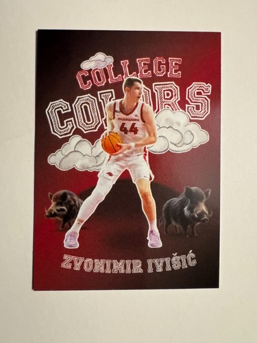 2024-25 Onit ARKANSAS RAZORBACKS basketball singles - choose from list - Picture 33 of 38