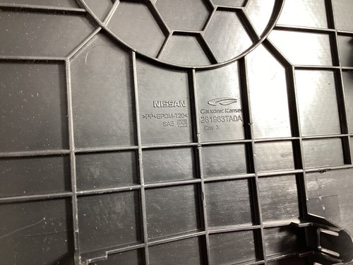 2013-2015 NISSAN ALTIMA CENTER DASH PANEL SPEAKER COVER GRILL 281983TA0A OEM . - Picture 7 of 8