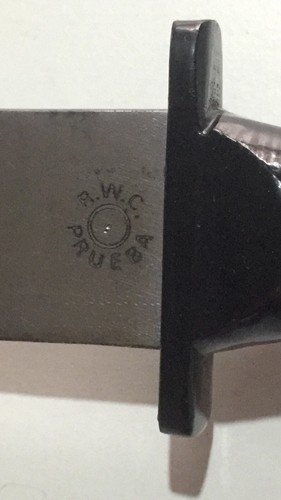ARGENTINE BORDER PATROL GENDARMERIA '80S JORFRA KNIFE WWII USN MK 2 KABAR STYLE - Picture 8 of 12