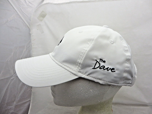PGA West baseball cap hat adjustable v white Dr Pepper The Dave golf Ahead - Picture 2 of 4