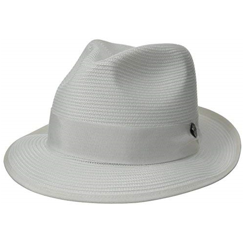 Stetson Men's Latte Florentine Milan Straw Hat, White, 6.875 - Picture 1 of 1