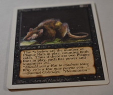 Plague Rats Revised Edition -Magic the Gathering MtG FAST SHIP YES