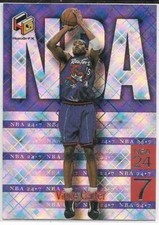 1999 UD HoloGrFX VINCE CARTER  NBA 24/7 Insert No. N3