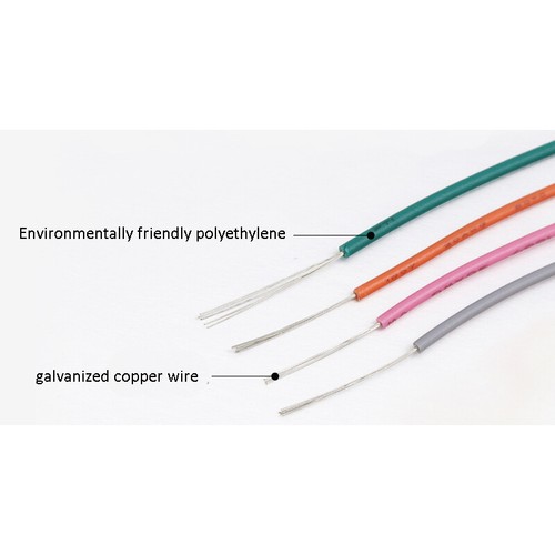 UL1007 Cable Stranded 22AWG 1.6mm OD Electrical Lead Wire Copper Stranded Strands PVC - Picture 3 of 13