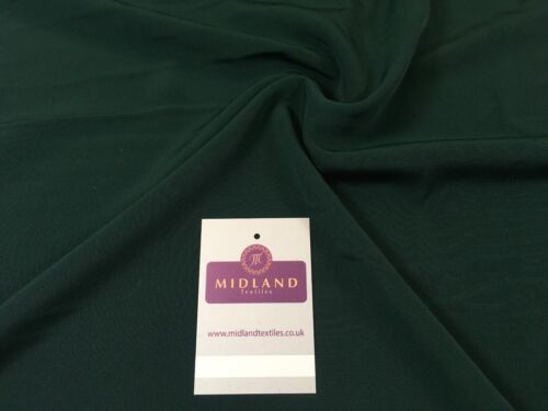 PLAIN PEACH-SKIN POWDER TOUCH CREPE DRESS FABRIC BY THE METRE M5 Mtex - Picture 53 of 136