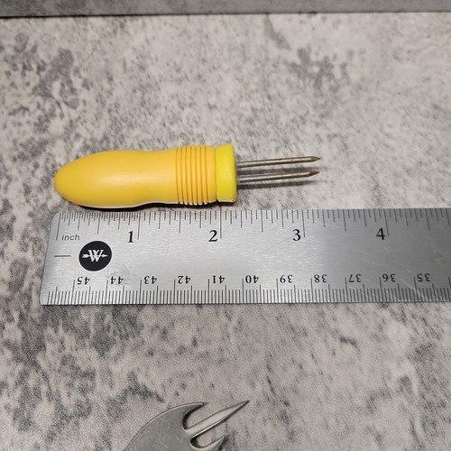 LOT Of 9 SETS Of Corn Cob Holders Knobs Yellow 18 Pieces Silicone VTG - Bild 8 von 10