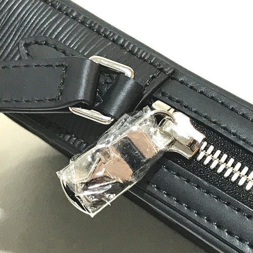LOUIS VUITTON x SUPREME M54789 Pochette DanubePPM 17AW Shoulder Bag Black - Picture 6 of 8
