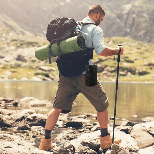 Backpack Accessory Shoulder Bag Insulated Water Bottle Holder - Picture 8 of 12