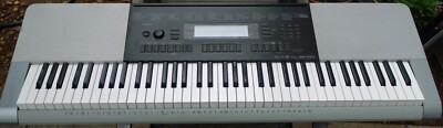 Casio Wk-220 Keyboard Electric Piano Portable Stand Power