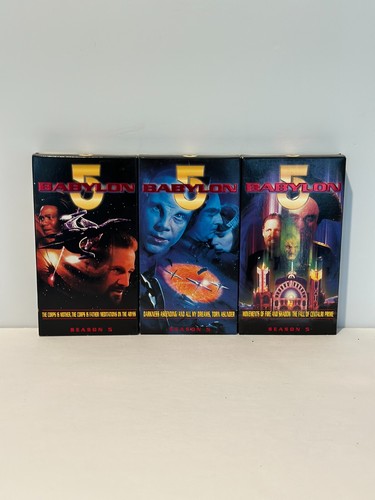 Babylon 5 VHS Tape Box Set Volumes 5.8 5.9 and 5.10 - Picture 3 of 3