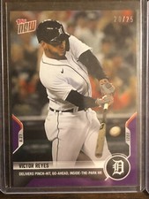 2021 Topps Now #715 Victor Reyes Detroit Tigers 20/25