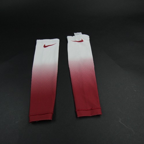USC Trojans Nike Compression Sleeves-Arm (Shooting) Men's White/Crimson Used - Picture 1 of 5