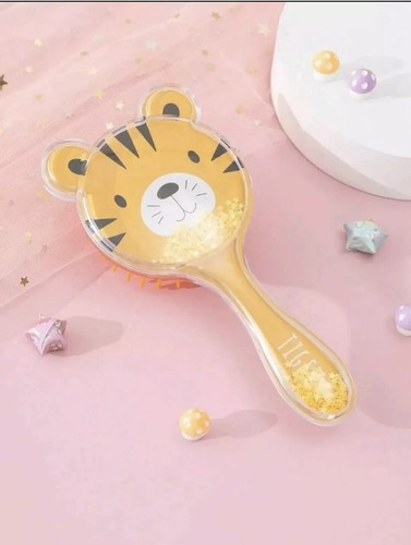 Kids Tiger Hair Brush – Cute Detangling Comb with Air Cushion | Gift for Girls - Picture 3 of 5