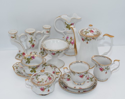 Chodziez Kaffeegedeck mit Rosen Goldrand , Chodziez serwis do kawy , Chodziez pl - Bild 2 von 7