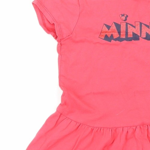 George Mädchen rosa 100 % Baumwolle Basic T-Shirt Größe 5-6 Jahre Rundhalsausschnitt Pullover - - Bild 9 von 12