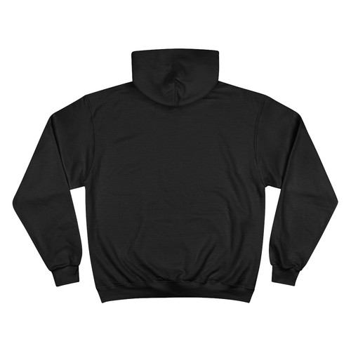 BLACK ON BLACK: Schwarzer Hoodie - Bild 3 von 5