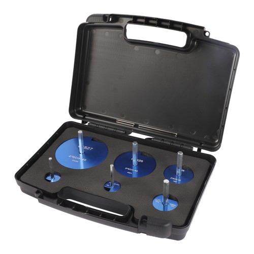 CPVC PVC ABS Plastic Pipe Fitting Reamer Tool w/ 4" 3" 2" 1-1/2" 3/4" Drills  - Picture 3 of 15