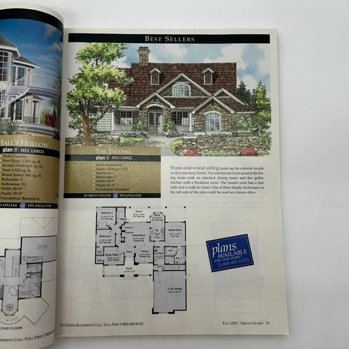 Country Living Dream Homes House Plans Fall 2003 Farmhouses - Picture 3 of 5