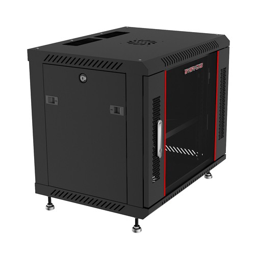 6U 18" Deep Wall Mount IT Network Server Rack Cabinet Enclosure FREE ACCESSORY - Picture 2 of 11