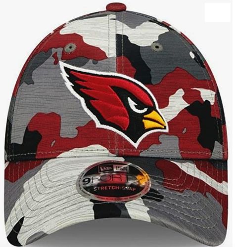 Men Arizona Cardinals New Era Men's 2022 NFL Training Camp Official 9FORTY Hat - Picture 2 of 5