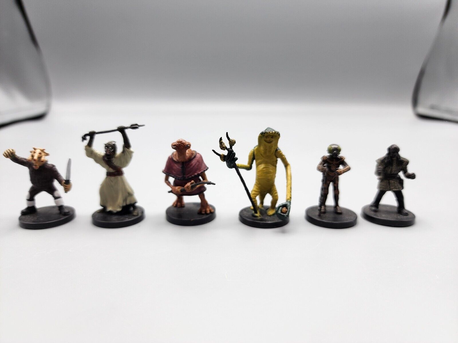 Star Wars Lot Of 6 Wizards Of The Cost 2007 MINIATURES 029