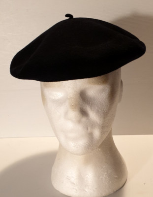 NEIGHBORHOOD BASQUE BERET 2024AW ブラック　L SUPER BASQUE Impermeable Pure Wool Black Beret Made in France Size