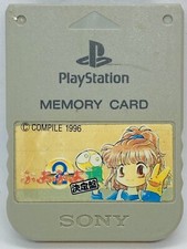 Authentic Sony PlayStation Genuine Memory Card 15 Block Can be Read and Save