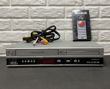 Philips DVP3050V DVD VCR Combo Player VHS Recorder W AV Cables, Blank tape WORKS