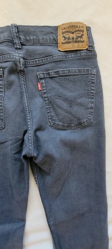 Levis 512 unisex jean size 20 reg ( 30 x 30 ) slim taper stretch. - Picture 2 of 9