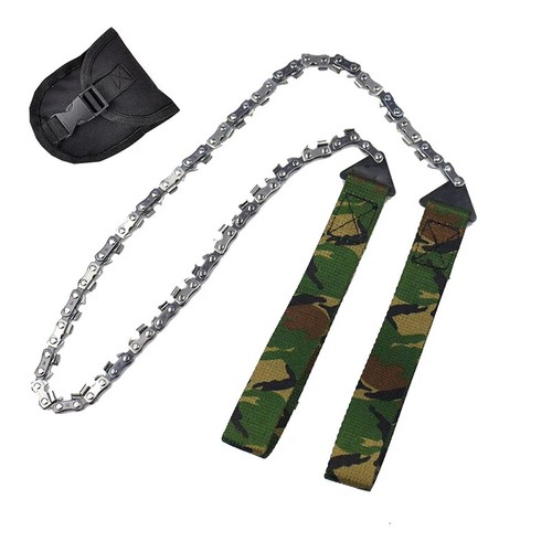 Motosega Sopravvivenza Portatile Motosega Esterno Campeggio Escursionismo Emergenza Nuova - Foto 18 di 18