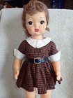 Pretty Vintage Terri Lee Doll 16" Tagged Dress